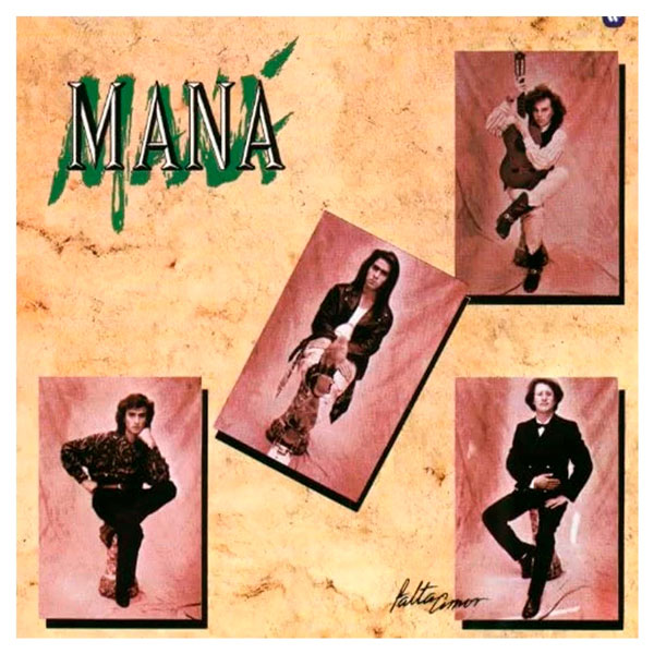 Portada del álbum Falta Amor (1990)